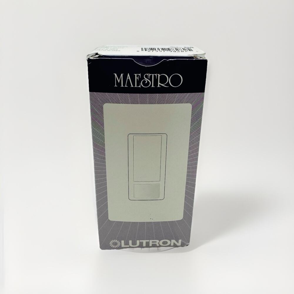 Lutron Maestro Motion / Occupancy Sensor Switch MS-OPS2-WH LED/CFL White | New